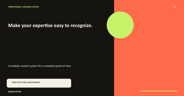 Editorial social media templates: editable campaign cover