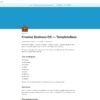 Native Notion creator business template workspace overview with fictional examples