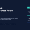01_Product_Cover AI startup investor data room system preview with editable pitch deck and 5-year financial model