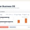 freelancer-business-os-main-v1.1 Freelancer Business OS template cover showing the updated Excel dashboard, open invoices and client pipeline