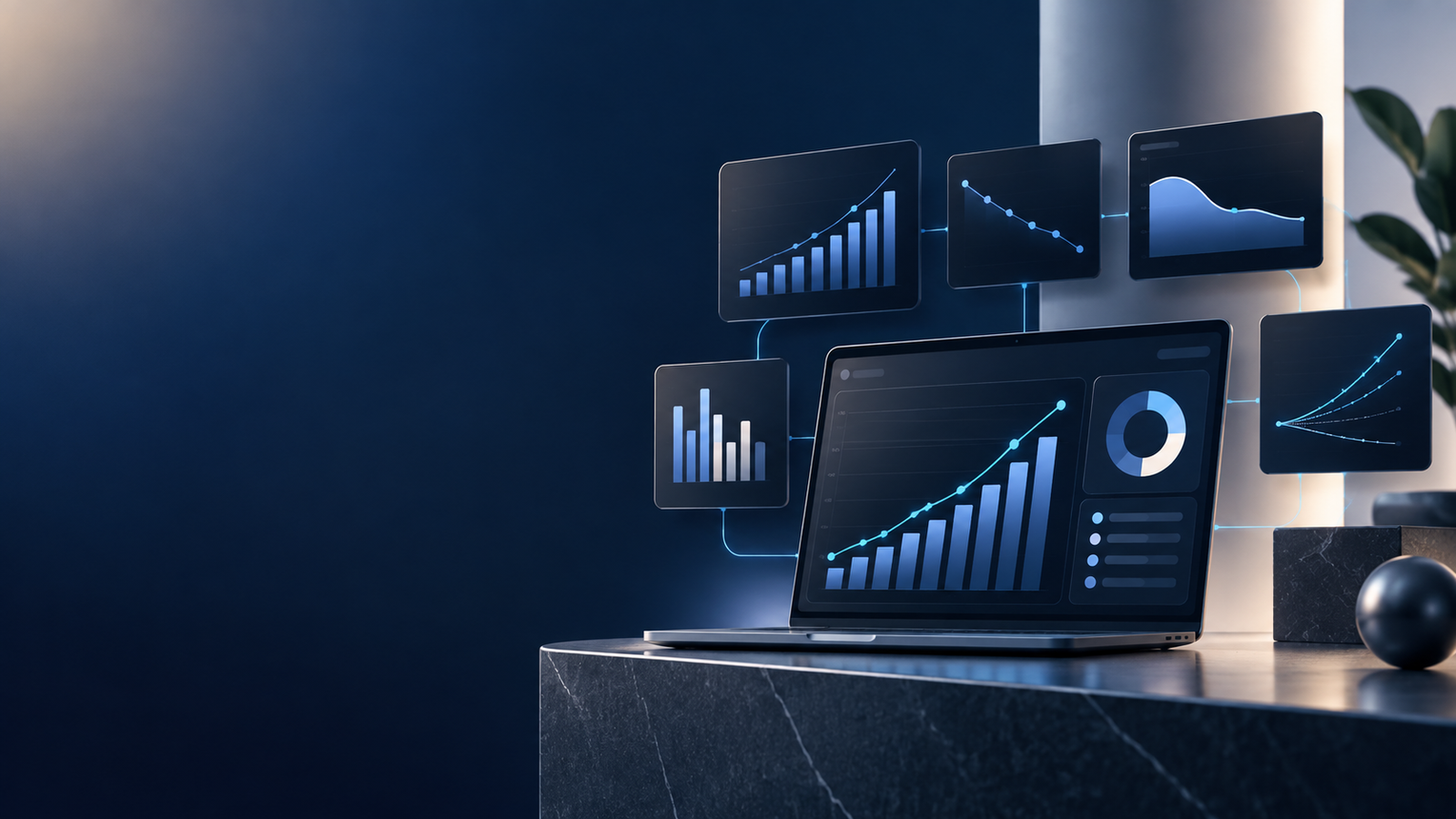 How to Build a SaaS Financial Model: ARR, Churn, Runway and Scenarios 1 SaaS financial model dashboard showing ARR growth, churn and cash runway scenarios